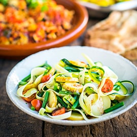 Aardappel-bonensalade